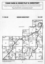 Union, Mound Prairie T103N-R5W, Houston County 1991 Published by Farm and Home Publishers, LTD